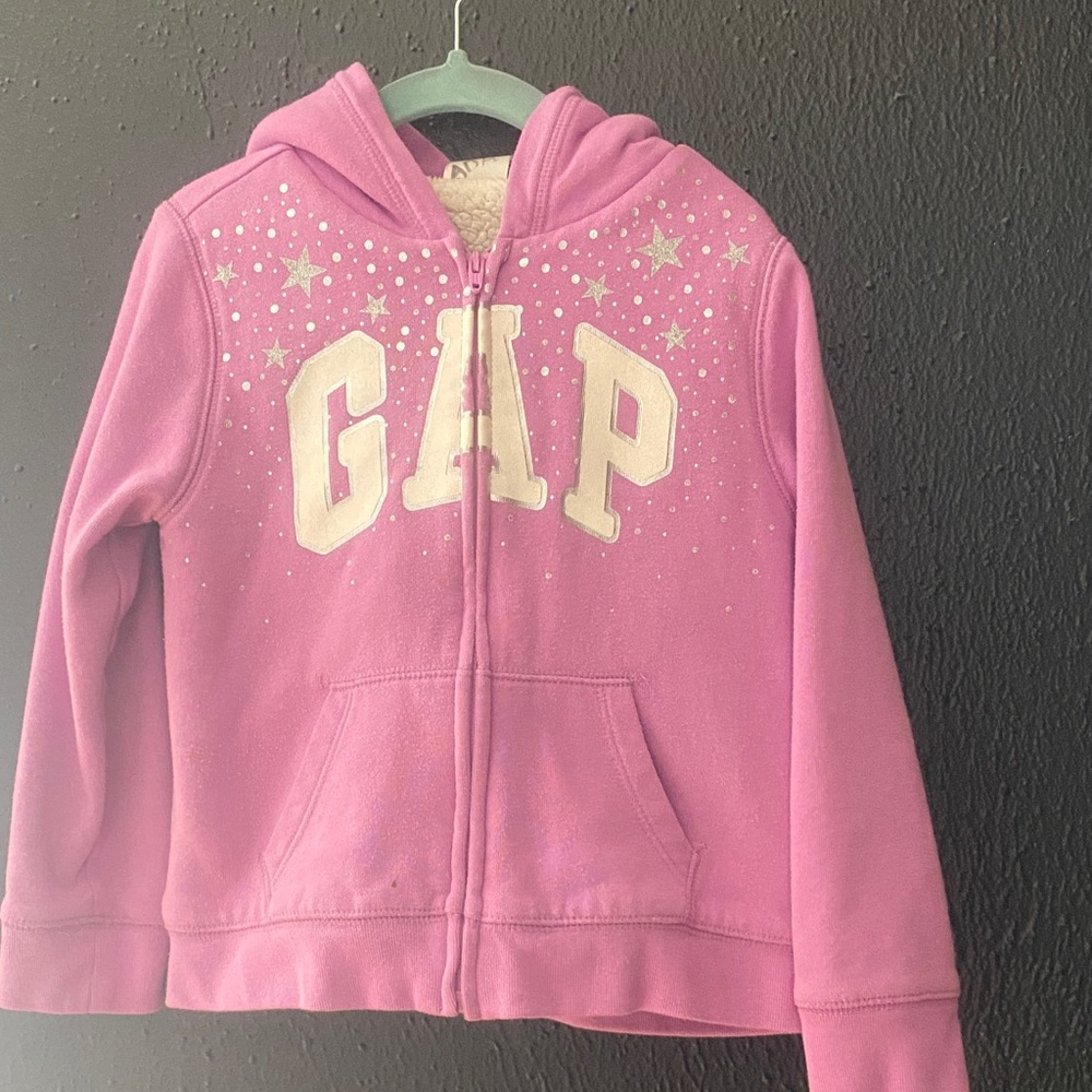 GAP Kids Starry Pink Hoodie